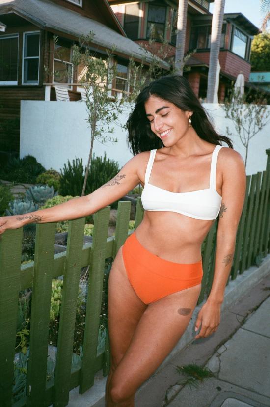  갈라마르 비키니 수영복 하이킥 브리프 감