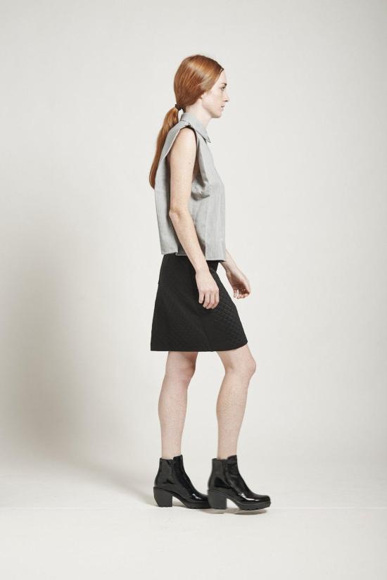  나누슈카 숏 스커트 잼 스커트 블랙 - NANUSHKA