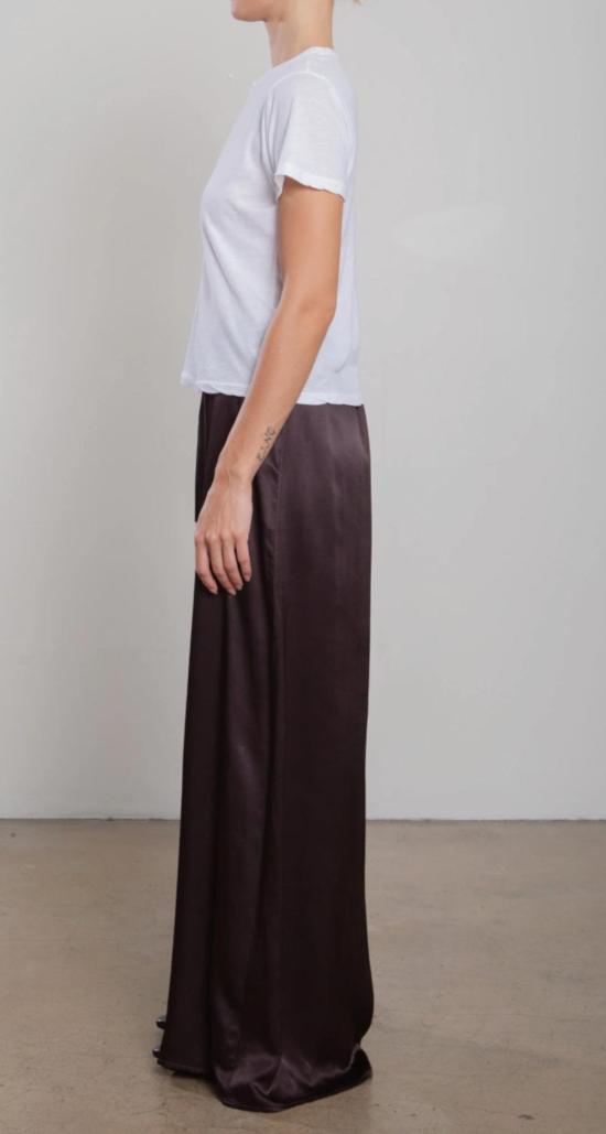  파라오 스커트 수리  빈티지 새틴  건포도 - PHARAOH