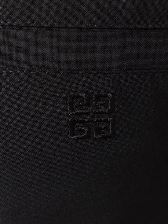  지방시 숏팬츠 버진 울 버뮤다 쇼츠 블랙 - GIVENCHY