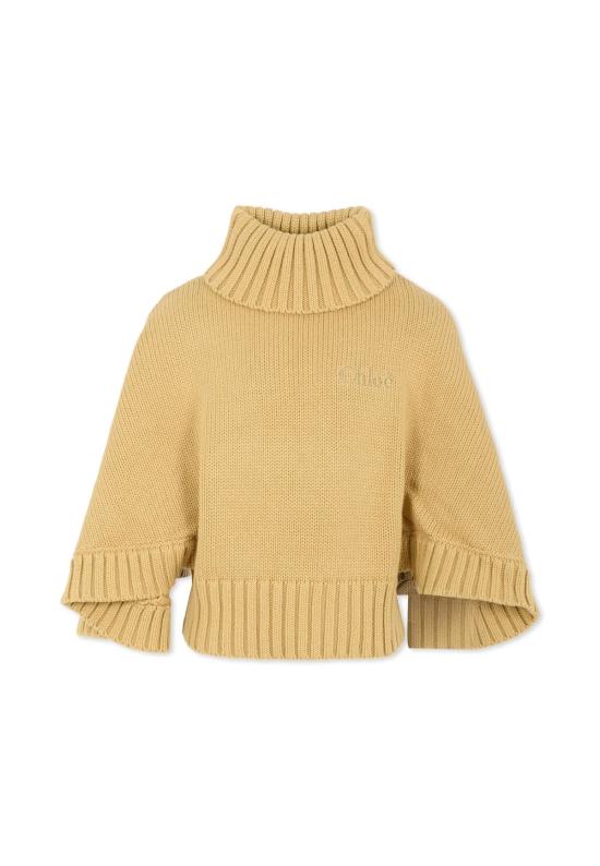  [키즈] 끌로에 풀오버 키즈 터틀넥 베이지