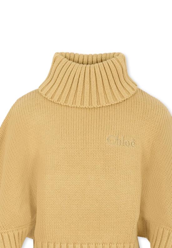  [키즈] 끌로에 풀오버 키즈 터틀넥 베이지 - CHLOE