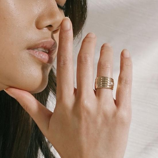  린지 루이스 주얼리 반지 클로이 링 골드 - LINDSAY LEWIS JEWELRY