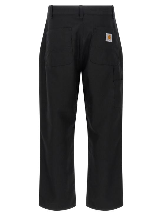  칼하트 스트레이트 팬츠 카하트 레이 싱글 니  블랙 - CARHARTT