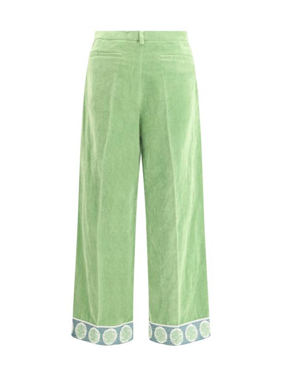  발렌티노 가라바니 스트레이트 팬츠 벨벳  로렐 - VALENTINO GARAVANI