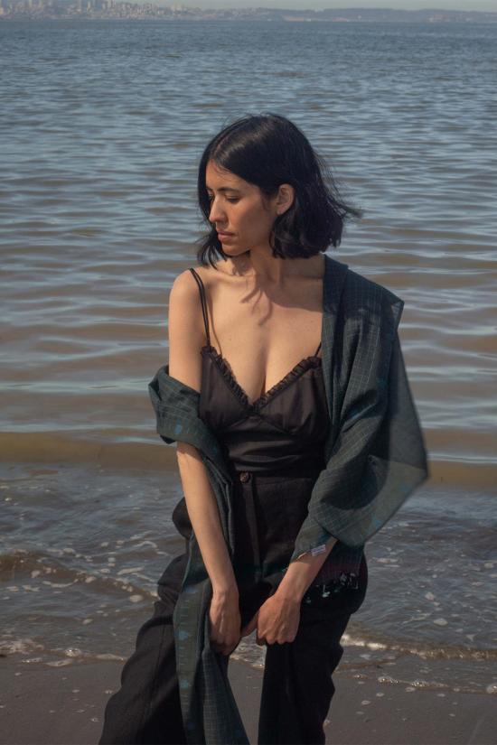  Erica Tanov 캐미솔 에리카 타노프 길다 코튼  블랙 - OTHER BRANDS