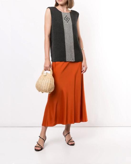  보즈 민소매 티셔츠 Voz Apparel Estrella V 백 탑 - VOZ