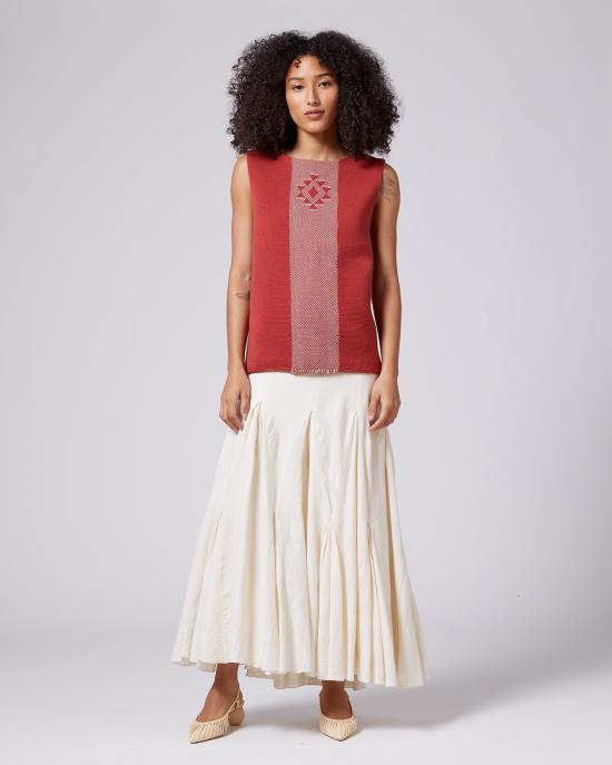  보즈 민소매 티셔츠 Voz Apparel Estrella V 백 탑