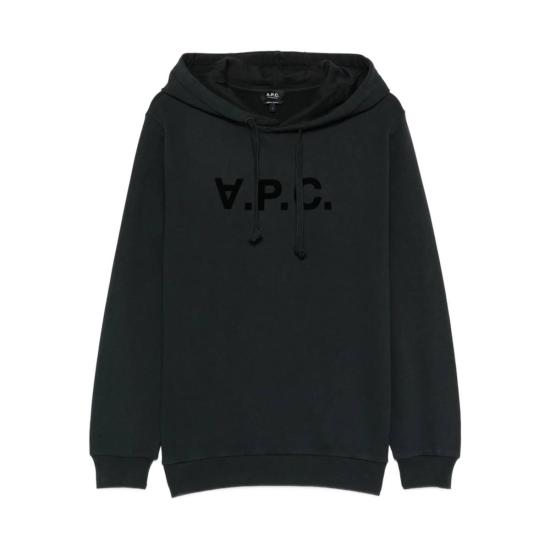  아페쎄 긴팔 티셔츠 A.P.C. 스웨트셔츠 후드티 블랙