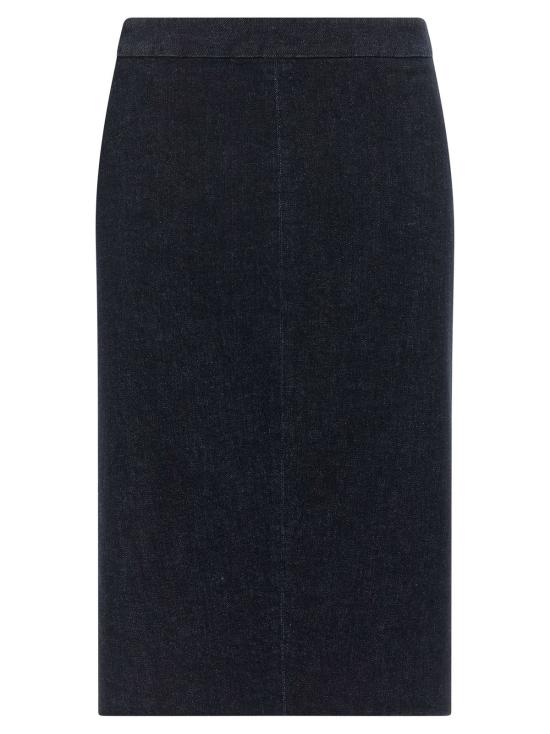  톰포드 데님 스커트 블루