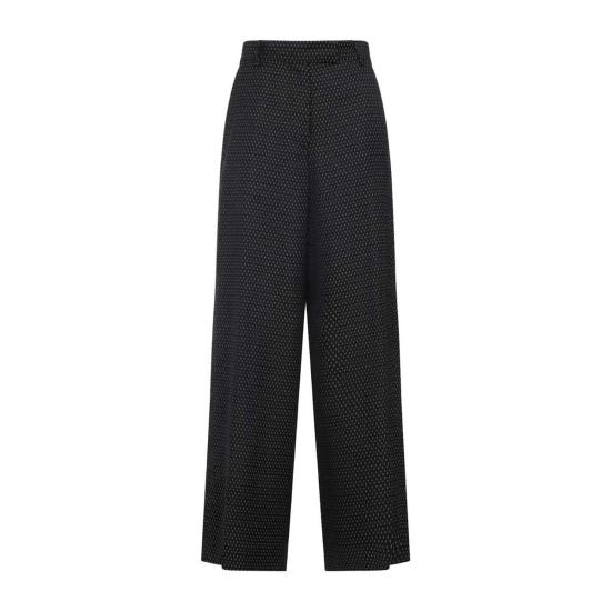  드리스 반 노튼 스트레이트 팬츠 Dries Van Noten Penn  블랙 - DRIES VAN NOTEN