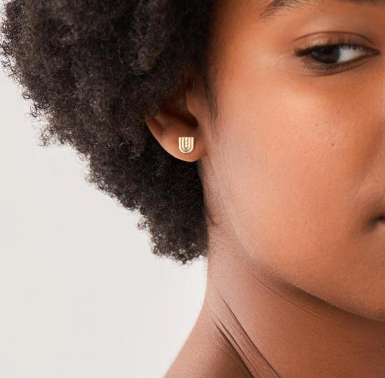  케이시 페레즈 이어링 노바 스터드 귀걸이 14K 옐로우 골드 - CASEY PEREZ