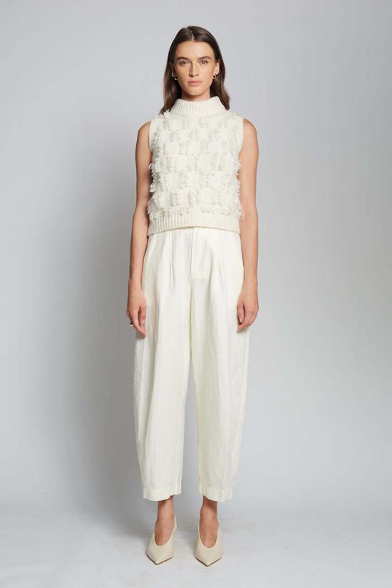  일레븐 식스 민소매 티셔츠 스텔라 탱크 아이보리 - ELEVEN SIX