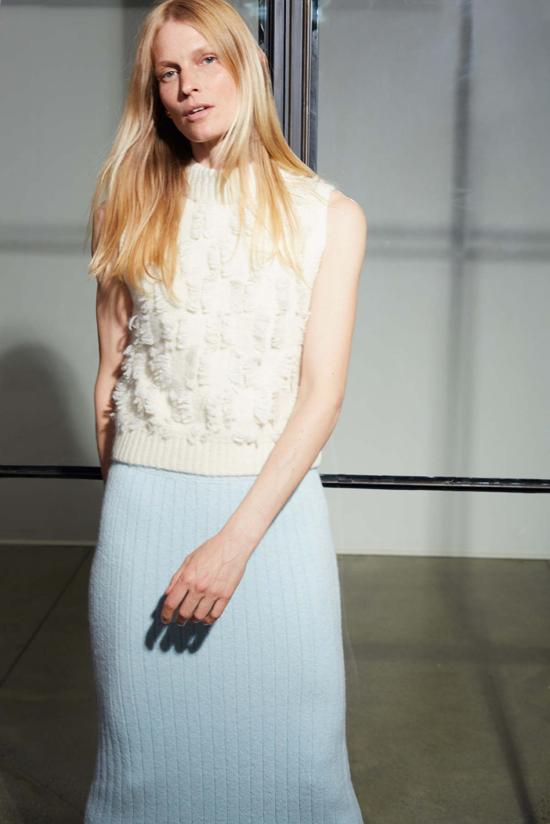  일레븐 식스 민소매 티셔츠 스텔라 탱크 아이보리 - ELEVEN SIX