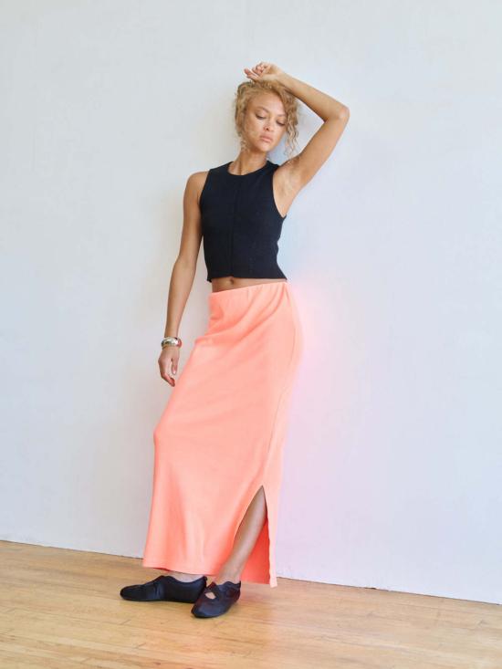  아뜰리에 델핀 민소매 티셔츠 아틀리에 델핀 하이 게이지 컴팩트 - ATELIER DELPHINE