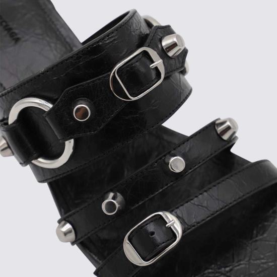  발렌시아가 샌들 시티  블랙 - BALENCIAGA