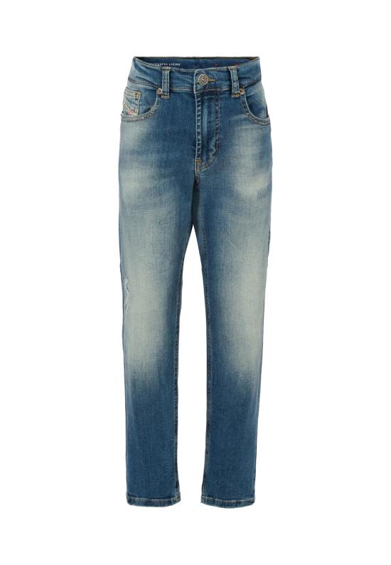  [키즈] 디젤 진 로고 데님 키즈 진