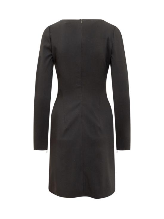  디스퀘어드2 숏 원피스 Dsquared2 로고 플레이트 드레스 900 - DSQUARED2