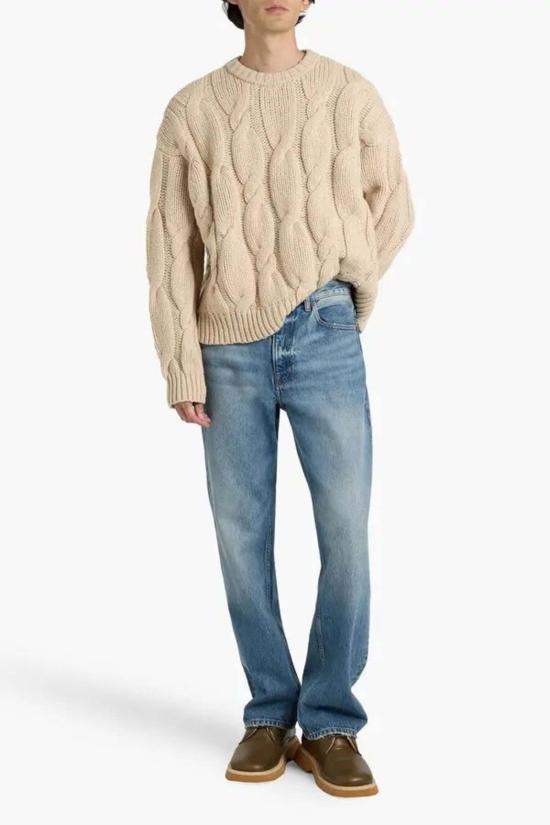  프레임 스웨터 청크 케이블 니트 - FRAME