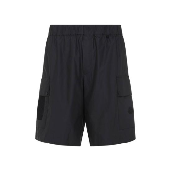  몽클레어 숏팬츠 블랙 반바지 - MONCLER