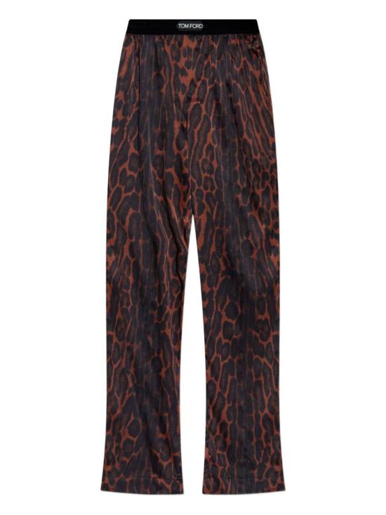  톰포드 스트레이트 팬츠 톰 포드 파자마 바지 브라운
