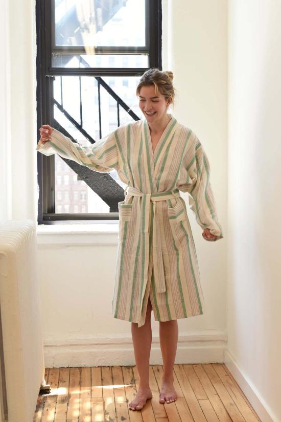  Home & Loft 라운지 웨어 홈앤로프트 몬탁 롱 목욕가운 - HOME & LOFT