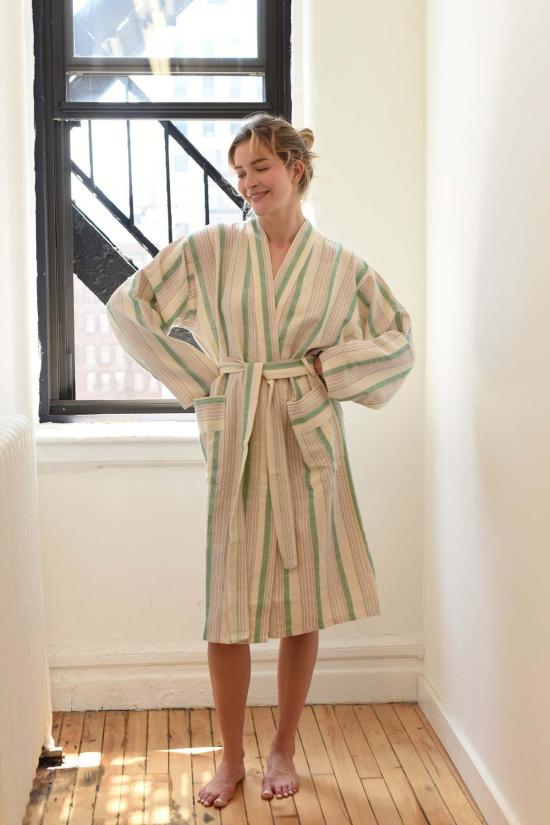  Home & Loft 라운지 웨어 홈앤로프트 몬탁 롱 목욕가운