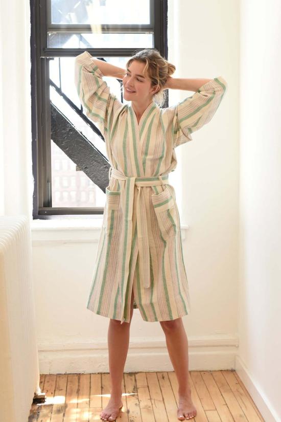  Home & Loft 라운지 웨어 홈앤로프트 몬탁 롱 목욕가운 - HOME & LOFT