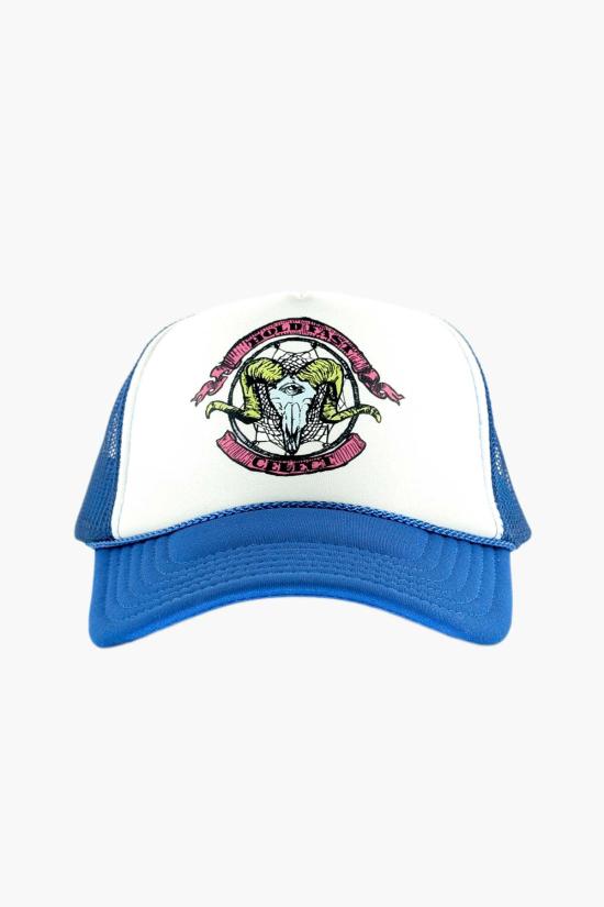  더 셀렉트 모자 셀렉트 홀드 패스트 트러커 캡 블루