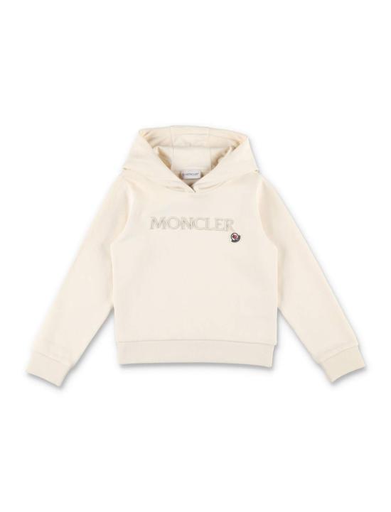  [키즈] 몽클레어 풀오버 몽클레르 로고 키즈 후드티