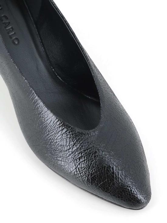  델 칼로 힐/펌프스 델 카를로 드콜렛 12017 블랙 힐 - DEL CARLO