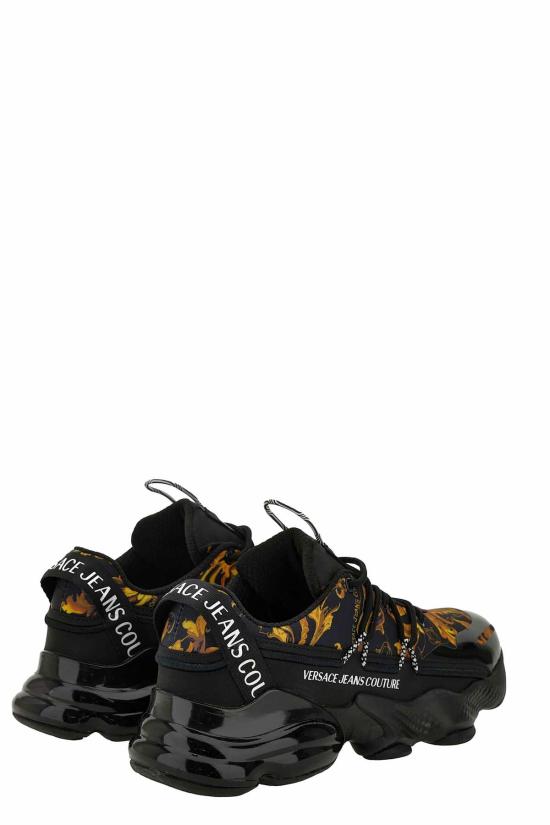  베르사체 스니커즈 진 쿠튀르  블랙 - VERSACE