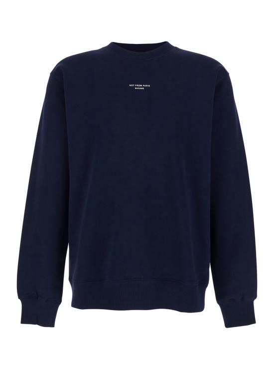 26SS 드롤드무슈 긴팔 티셔츠 PERMSW148CO127NY Blu