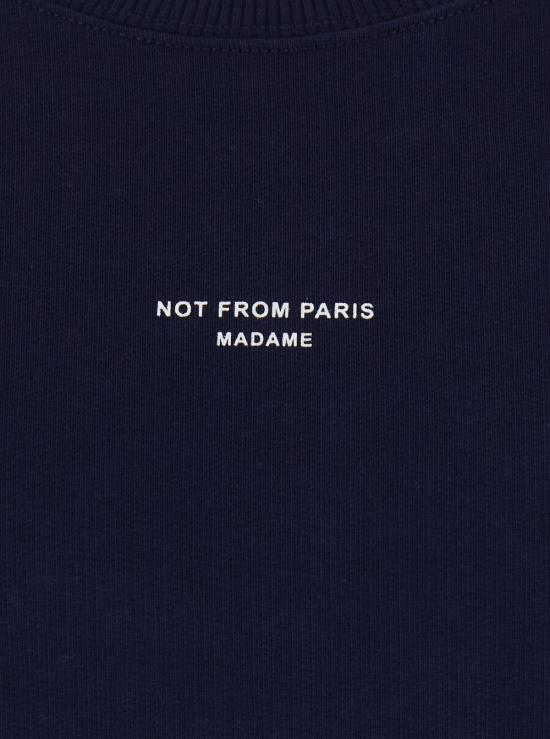 26FW 드롤드무슈 긴팔 티셔츠 PERMSW148CO127NY Blu - DROLE DE MONSIEUR