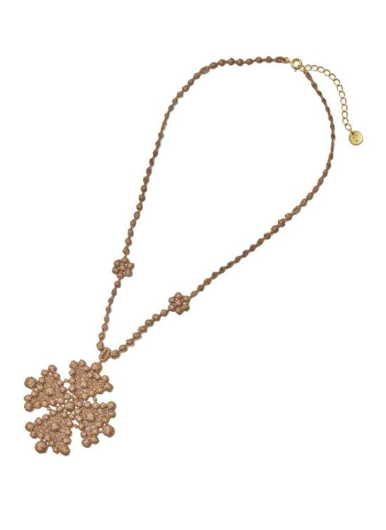  언더커버 네크리스 코튼 레이스 목걸이 Uc1 E4 N06 베이지