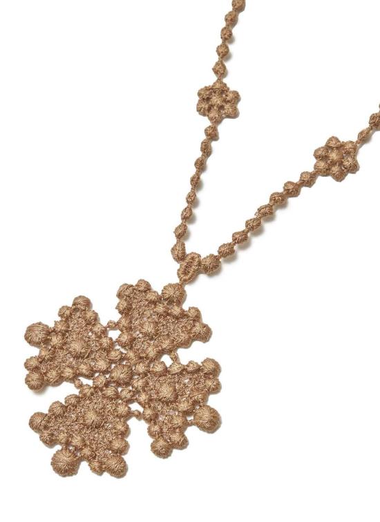  언더커버 네크리스 코튼 레이스 목걸이 Uc1 E4 N06 베이지 - UNDERCOVER