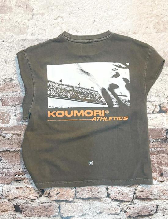  Hermanos Koumori 반팔 티셔츠 Carrera 베이스 티셔츠