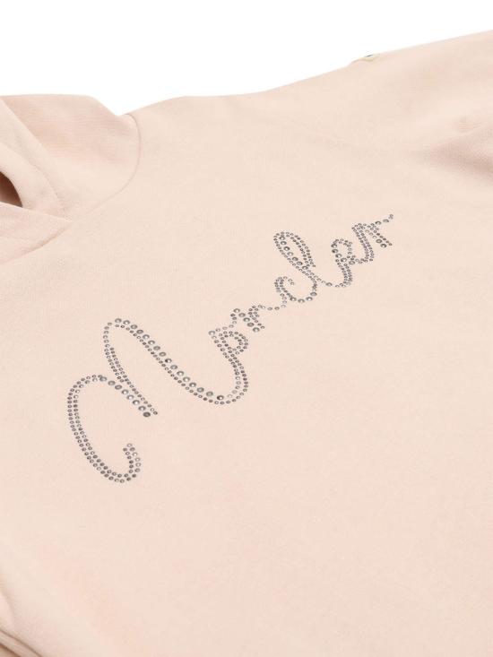  [키즈] 몽클레어 풀오버 키즈 후드티 스웨터 핑크색 - MONCLER