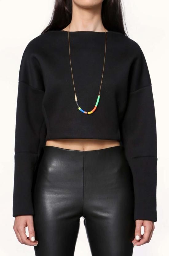  줄리 테브노 목걸이/팬던트 줄리 테베노 심플 이시안 골드 목걸이