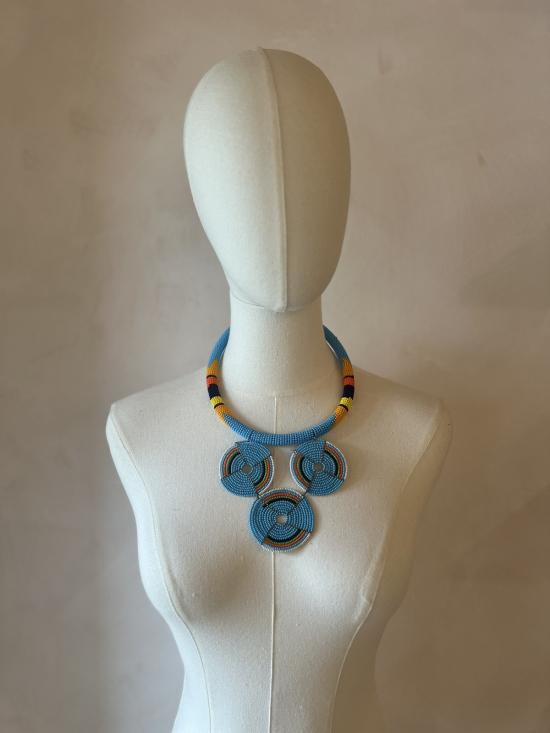  스튜디오 미니말레 목걸이/팬던트 짐발리 비즈 목걸이 - STUDIO MINIMALE