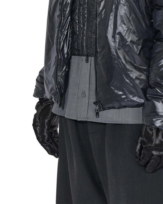  _J.L - A.L_ 자켓 J.L A.L Sinh 재킷 Shungite 블랙 - OTHER BRANDS