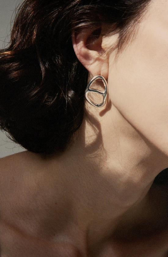  루스 오르티스 이어링 루즈 오리츠 레온 실버 귀걸이