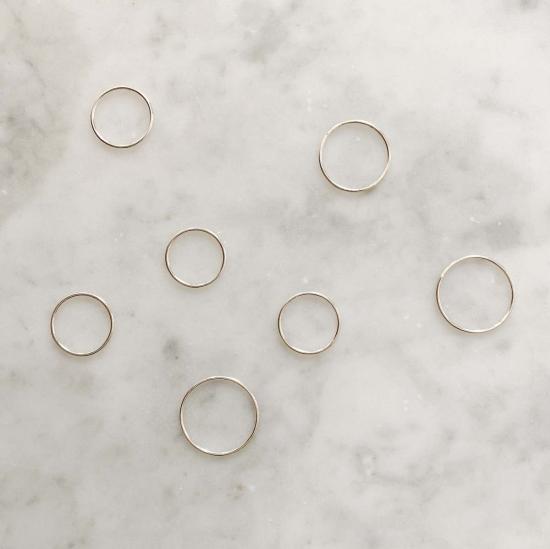  타린 토마스 반지 제이니 링 스털링 실버 / 14k 옐로우 골드 필드 - TARIN THOMAS