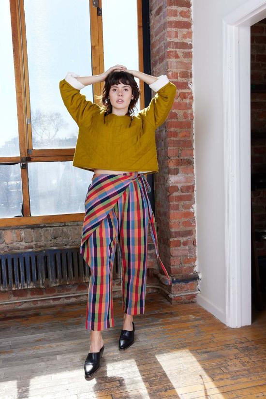  루주타 셰스 스트레이트 팬츠 루주타 시스 비너스 팬츠 Lovebird Chex