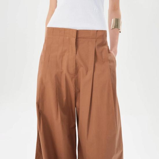  마리아 셰르 스트레이트 팬츠 Maria Cher Bollini 마야 바지 담배 - MARIA CHER