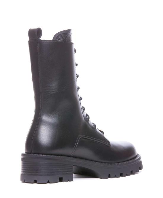  베르사체 부츠 부티 V 블랙  골드 - VERSACE