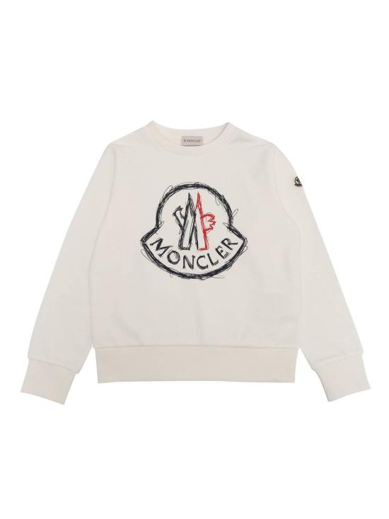  [키즈] 몽클레어 풀오버 키즈 스웨트셔츠 베이지