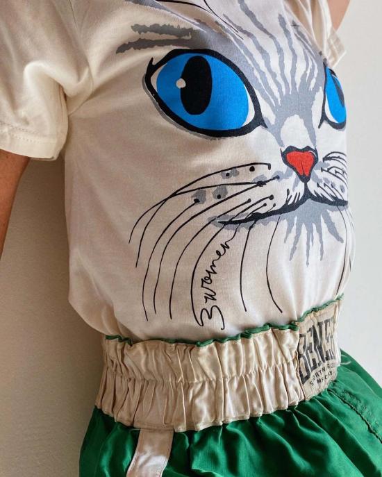  3 Women 반팔 티셔츠 3명의 여성, 내 눈은 여기 위에 있어요! 키티 티 - OTHER BRANDS