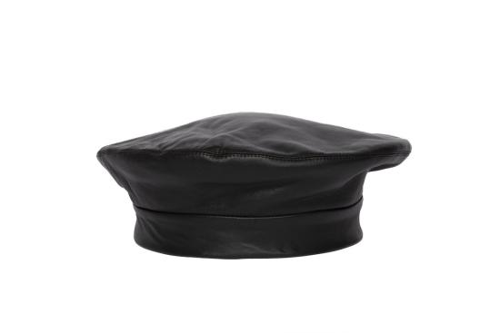  클라이드 모자 양가죽 베레모 블랙 - CLYDE