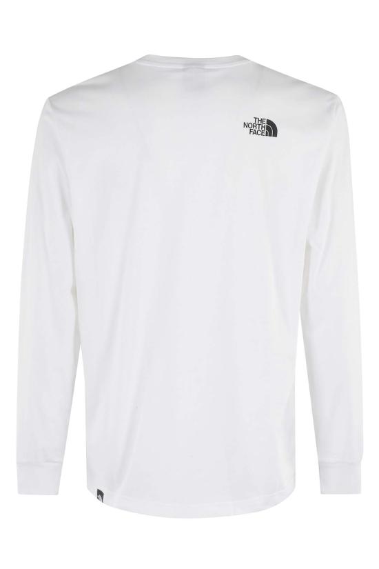  노스페이스 긴팔 티셔츠 파인 티 화이트 - NORTH FACE
